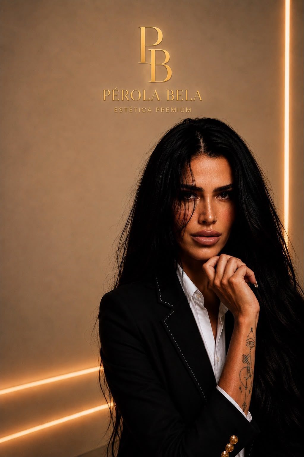 Cinthia Santos, fundadora da Pérola Bela Estética Premium